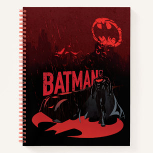 Cuaderno Batman Lluvia Carmesí
