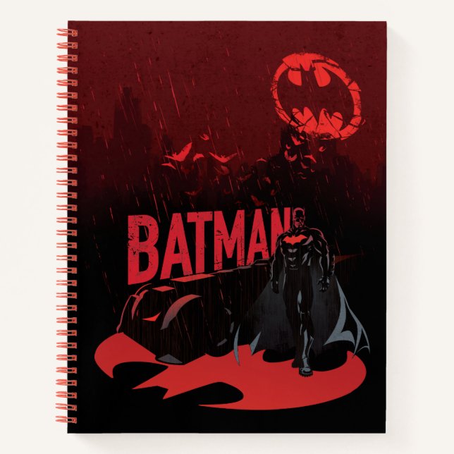Cuaderno Batman Lluvia Carmesí (Anverso)