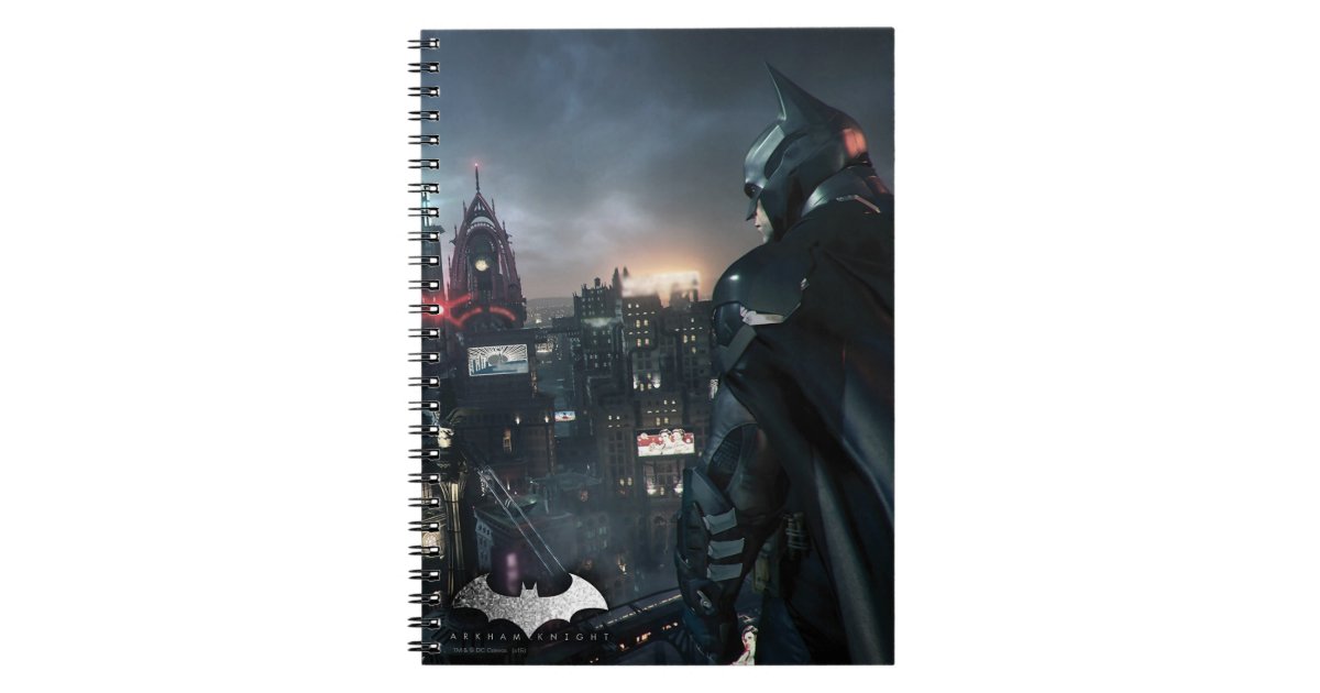 Cuaderno Batman mirando la ciudad 