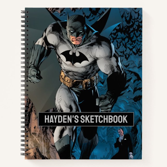 Cuaderno Batman sale de la cueva de Bat (Anverso)