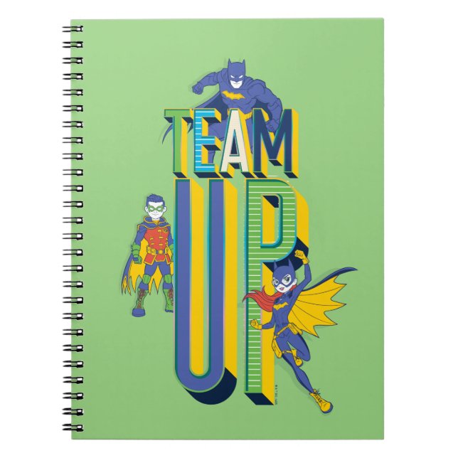 Cuaderno Batman | Team Up (Frente)