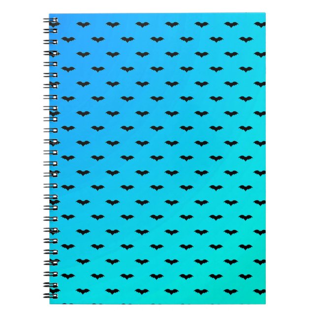 Cuaderno Bats Blue pequeños (Frente)
