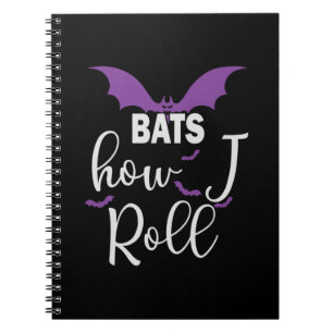 Cuaderno Bats de Halloween Cómo hago el cumpleaños