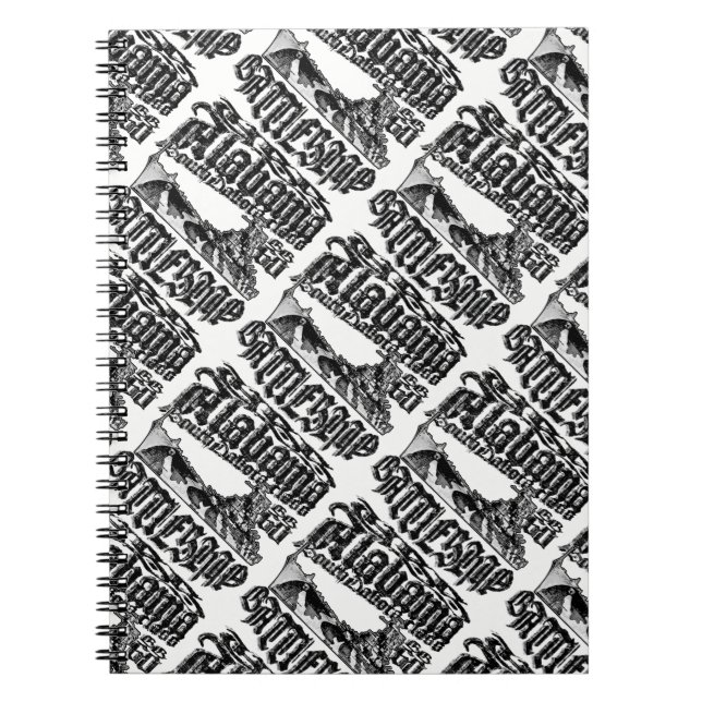Cuaderno Battleship Alabama Spiral Photo Notebook (Frente)