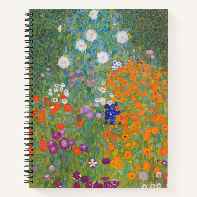 Cuaderno Bauerngarten - Gustav Klimt (Anverso)