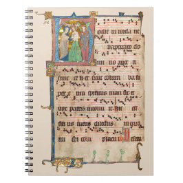 Cuaderno Bautismo de Jesucristo Manuscrito de cánticos medi