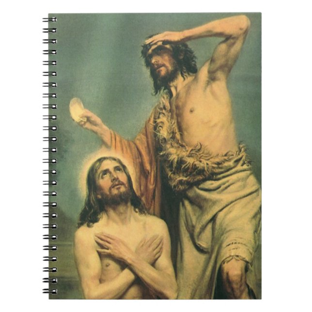 Cuaderno Bautismo de Jesucristo por Juan Bautista (Frente)