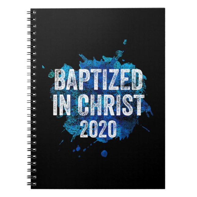 Cuaderno Bautizado en Cristo 2020 Iglesia del Bautismo Cris (Frente)