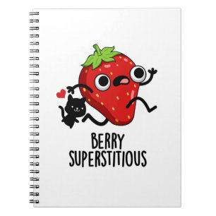Cuaderno Baya Supersticiosa Chiste de Fruta Divertido 