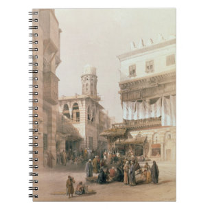 Cuaderno Bazar de los caldereros, El Cairo, de "Egipto y