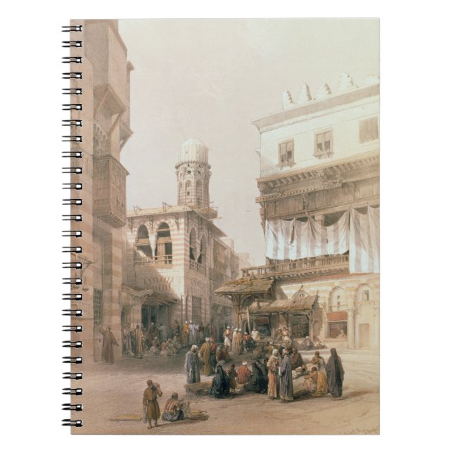 Cuaderno Bazar de los caldereros, El Cairo, de "Egipto y (Frente)