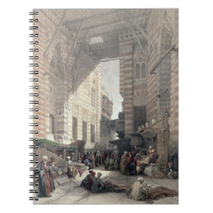 Cuaderno Bazar de los comerciantes de seda, El Cairo, de