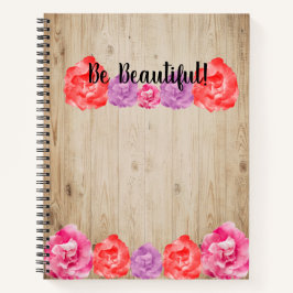 Cuaderno Be Beautiful Personalizado Notebook