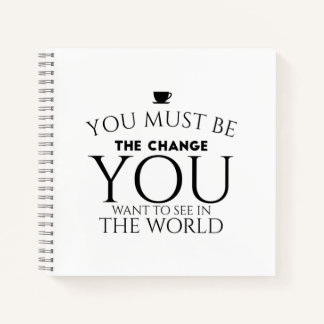 Cuaderno Be change black
