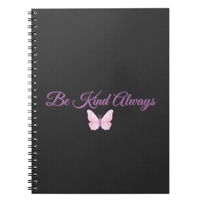Cuaderno Be Kind Always 💖 (Frente)