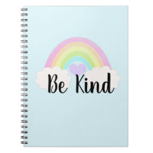 Be Kind Pastel Watercolor Arcoiris