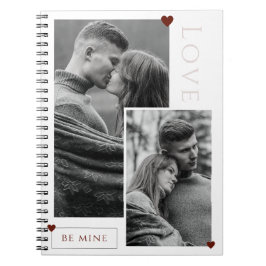 Cuaderno Be Mine El día de San Valentín Couple Photo Love