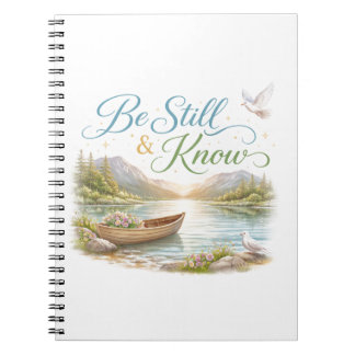 Cuaderno Be still and know