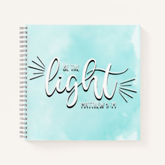 Cuaderno Be the Light Matthew 5:14 Journal