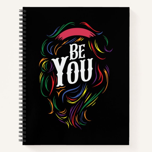 Cuaderno Be You | LGBTQ | Rainbow | Gay Pride (Anverso)