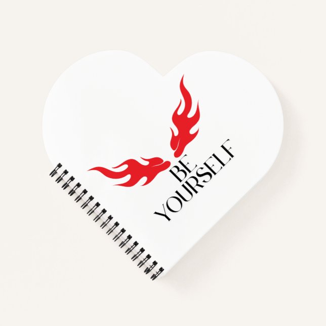 Cuaderno Be Yourself - Empoderando el diseño de citas Minim (Anverso)