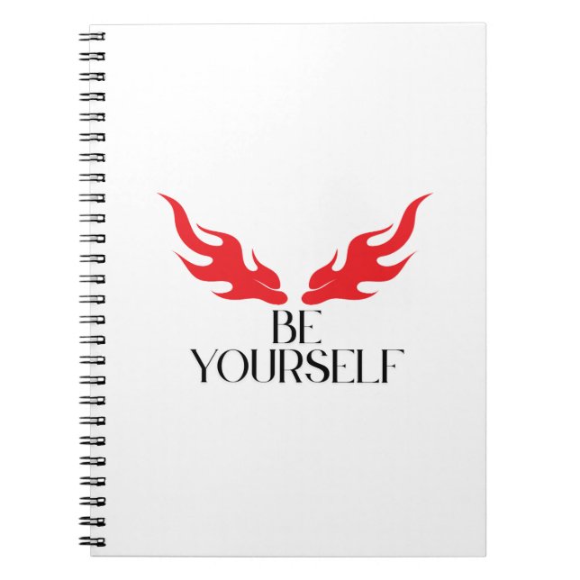 Cuaderno Be Yourself - Empoderando el diseño de citas Minim (Frente)