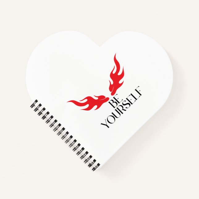 Cuaderno Be Yourself - Empoderando el diseño de citas Minim (Anverso)