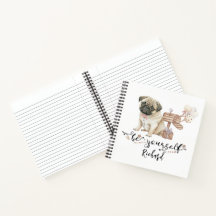 Be Yourself Personalized Pug Puppy