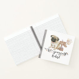 Cuaderno Be Yourself Personalized Pug Puppy
