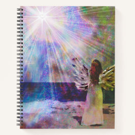 Cuaderno Beach Angel of Light Journal Notebook