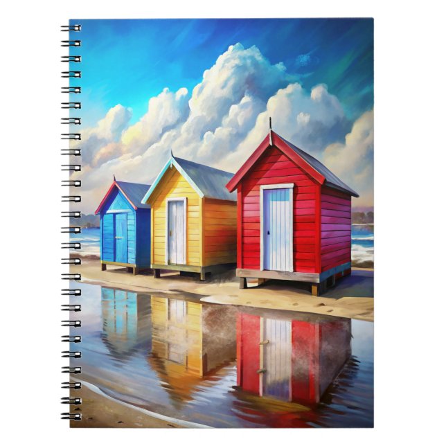 Cuaderno Beach Huts (Frente)