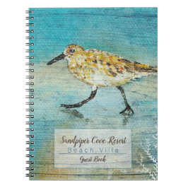 Cuaderno Beach Lake House Vacation Rental Guest Book