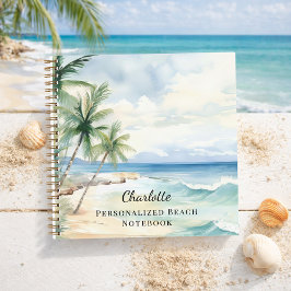 Cuaderno Beach tropical summer