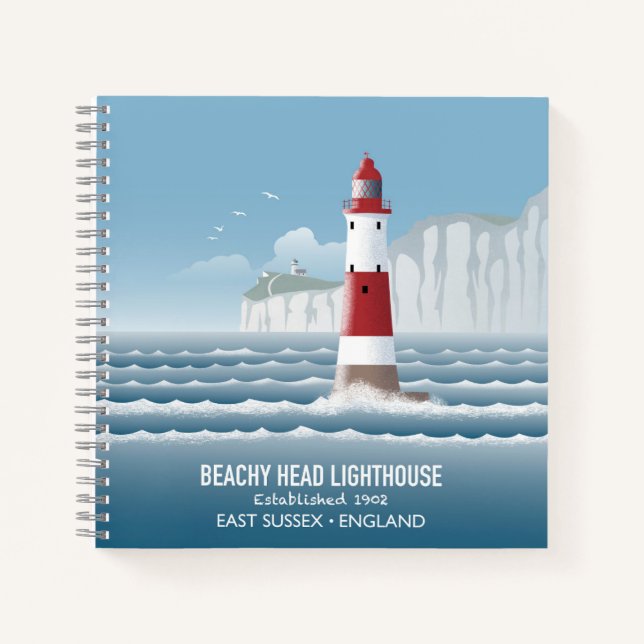 Cuaderno Beachy Head Lighthouse (Anverso)