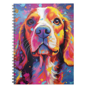 Cuaderno Beagle colorido