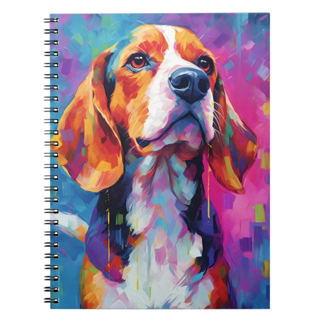 Cuaderno Beagle colorido (Frente)