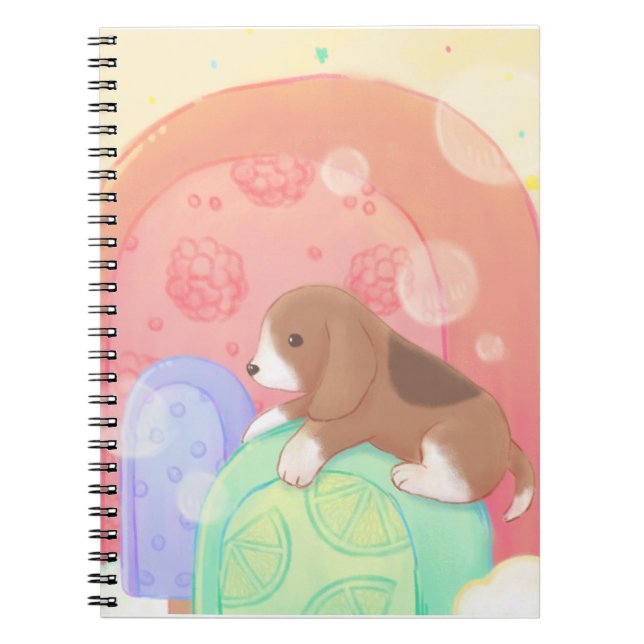 Cuaderno Beagle & Popsicles (Frente)