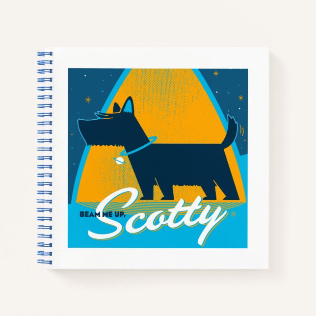 Cuaderno Beam Me Up Scotty (Anverso)