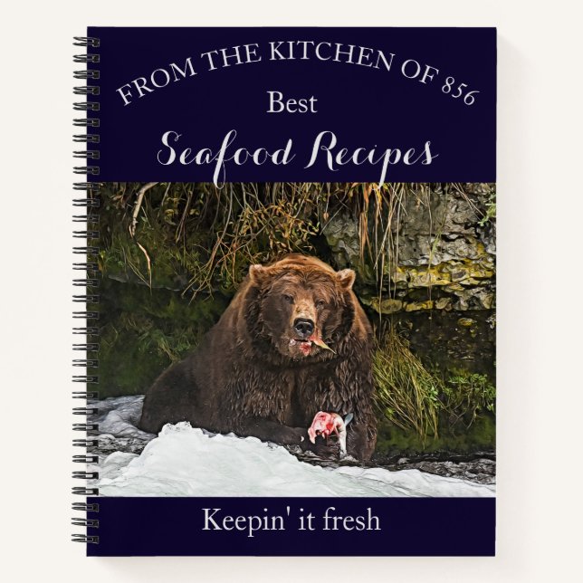 Cuaderno Bear 856 Bloc de notas en blanco (Anverso)