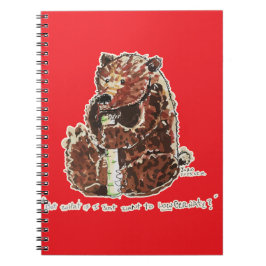 Cuaderno Bear Contemplates Hibernation