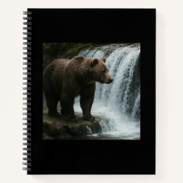 Cuaderno Bear Waterfall Soft Cover Spiral Bound