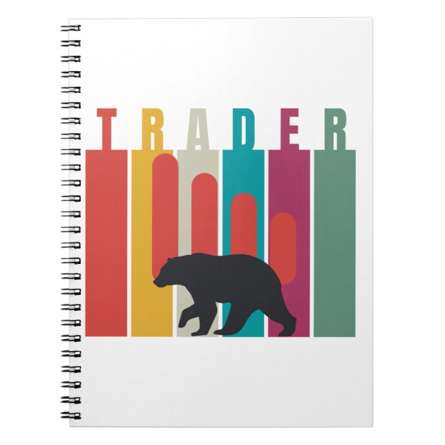 Cuaderno Bearish market | Trader | Simple design (Frente)