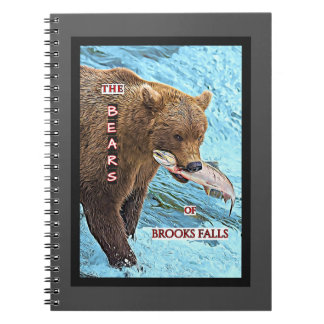 Cuaderno Bears of Brooks Falls Blank Notebook