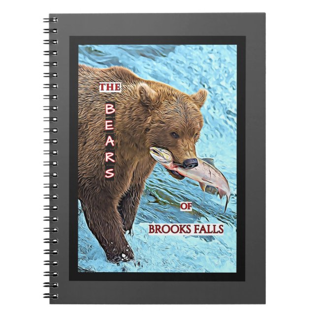 Cuaderno Bears of Brooks Falls Blank Notebook (Frente)