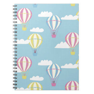 Cuaderno Bears & Rabbit Hot Air Balloon Day Out