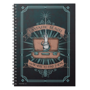 Cuaderno BEASS FANTÁSTICAS Y DÓNDE ENCONTRARLAS™ Malet
