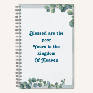 Cuaderno Beatitudes botánicas