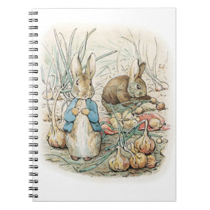 Cuaderno Beatriz Potter Peter Rabbit Y Benjamin Bunny