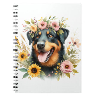 Cuaderno Beauceron acuarela de primavera -