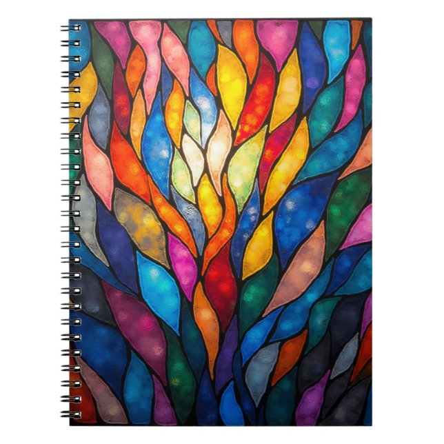 Cuaderno Beautiful abstract colorful notebook. (Frente)